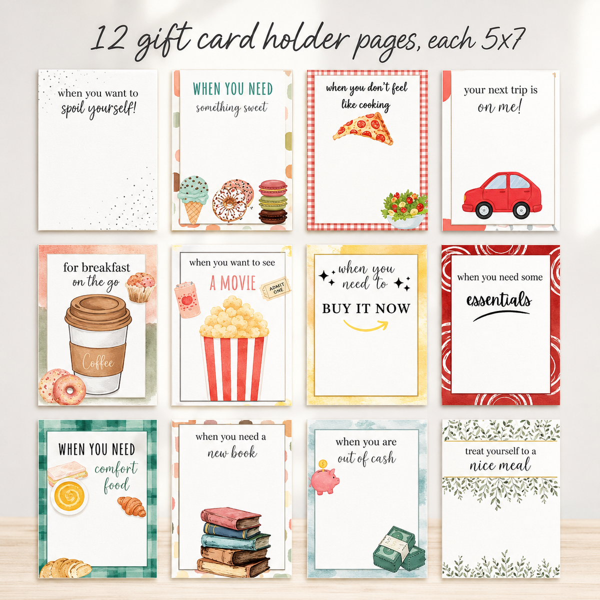 Lumina MerryMoments™ Christmas Gift Card Book