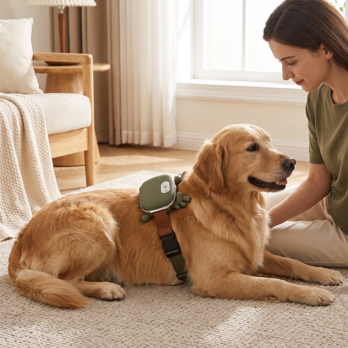 Lumina PawKnead™ Wearable Dog Massager