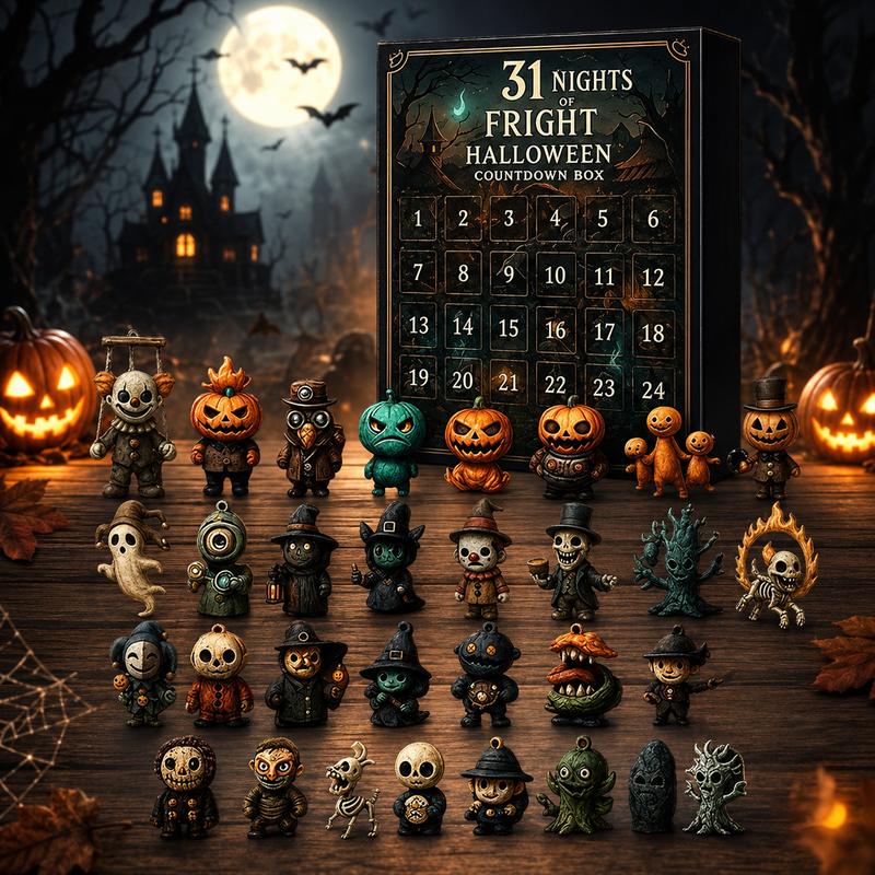 2026 Halloween Countdown Advent Calendar